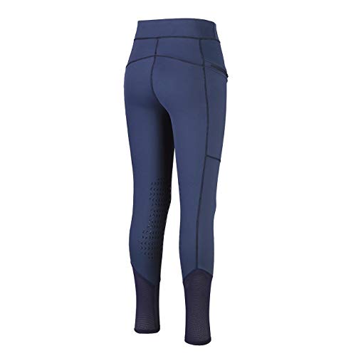 image for HR Farm Lady Light Weight Silicone Grip Leggings Horse Riding Tights 1