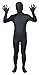 Sheface Full Body Zentai Lycra Spandex Costume Bodysuits (Small, Black)