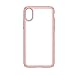 Speck iPhone XS Presidio Show Case, Show Off Your Phone and Stay Protected with IMPACTIUM 10-Feet Drop Protection, Clear/Rose Gold