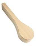 BeaverCraft Basswood Wood Carving Spoon Blank B1 10" x 2" x 1.4" Premium Wood Whittling Wood Carving for Beginners Kids