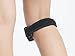 Patella Strap Band for Knee Pain Relief for Runners or Jumpers Knee, Volleyball, Basketball, Soccer, Squats or Hiking, Black (1 Piece)