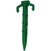 100-Count Biodegradable Landscape Stakes - 4" Eco-Friendly Sod Staples For Weed Fabric & Netting