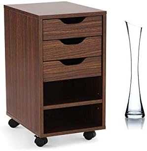 Mainstays Perkins Rolling File Cabinet With Freebies Ms New Cocoa Amazon Ca Office Products