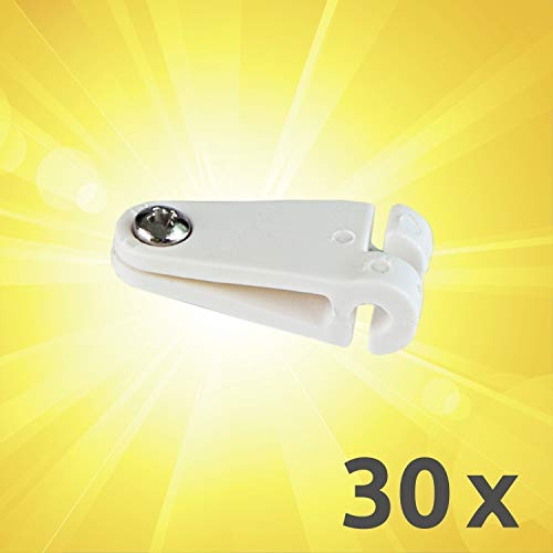 Windhager 10701 Laufhaken, Zubehör für Seilspannmarkise/Sonnensegel, Stück:60 Stück – Bild 7