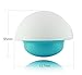 Touch Sensor Night Light for Baby MECO Mushroom Design Color Changing LED Nightlight Touch Sensitive Multicolor Bedside Tumbler Lamp for Kids Bedroom (Blue)