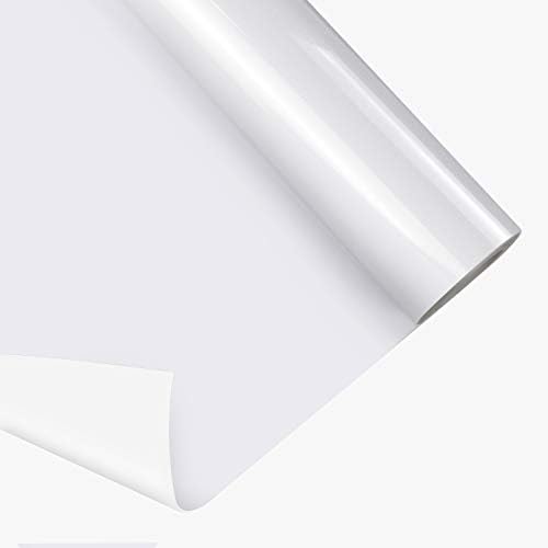 JANDJPACKAGING White Iron on Vinyl Roll 