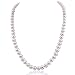 White Freshwater Cultured Pearl Necklace A Quality (6.5-7.0mm), rhodium-plated-base-metal clasp (18)