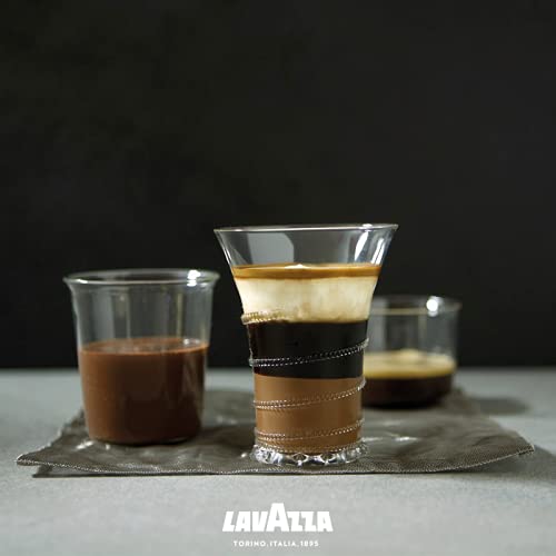 Lavazza, Crema e Aroma, Arabica und Robusta Kaffeebohnen, Ideal für Espressomaschinen, mit Schokoladigen Aromen, Reicher und Vollmundiger Geschmack, Intensität 8/10, Mittlere Röstung, 1 kg Packung 10