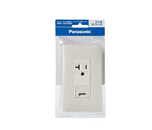 パナソニック(Panasonic) フルカラー15A・20A兼用接地コンセント WNP1931MWP 【純正パッケージ品】商品画像