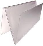 Checkbook Vinyl Protector / Divider for Leather & Hand Crafted Covers
