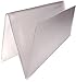 Checkbook Frosted Vinyl Protector / Divider for Leather & Hand Crafted Covers