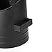 Mind Reader MASH-BLK Large Fire Place Ash Bucket, Pellet Bucket with Shovel, Black