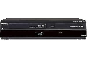 Toshiba DVR620 DVD/VHS Recorder (Black) (Renewed)
