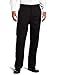 IZOD Men's American Chino Flat-Front Straight-Fit Pants, Black, 34W x 34L