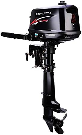 LEADALLWAY T6.0HP 2 Stroke Water Cooled Outboard Motors Fishing Boat Power Engine