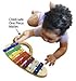 Glockenspiel (Baby Xylophone), from Jack & Jill Music a Beautiful Toddler Instrument, perfect for any age, made of Wood with a bright pleasing tone and comes with a luxurious velvet storage pouch