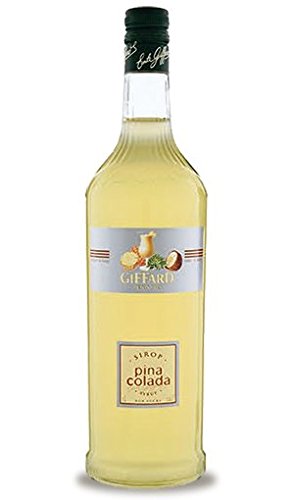 GIFFARD Bar Sirup 1,0 l - Sirup PINA COLADA zum Mixen / Mixgetränke / Cocktails