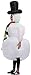 Qshine Christmas Inflatable Snowman Cosplay Costume Party Fancy Dress Blow Up Body Suit Jumpsuit Adult (Adult)