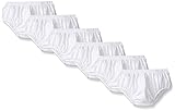 Burt's Bees Baby Baby-Girls Infant Set of 6 Solid Ruffle Diaper Covers, Cloud, 12 Months