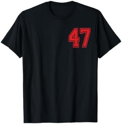 Amazon.com: Number 55 in Red T-Shirt : Clothing, Shoes & Jewelry