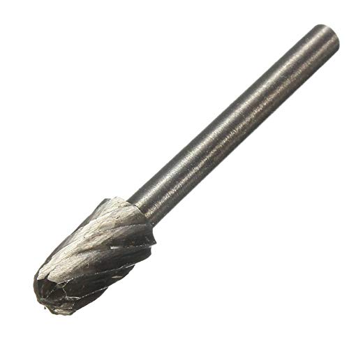 DierCosy 6Pcs/Lot Rotary Tool HSS Wood Milling Burr Milling Cutter Set Dremel Rasp File Accessories Drill Special Block Rotary Burr Set Household Products