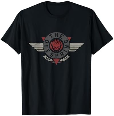 Amazon.com: The Offspring Official Jump Logo T-Shirt Small