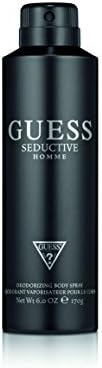 Guess Fragrance Fragrance Seductive Homme Body Spray, 6 Fluid Ounce