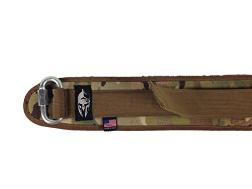Brute Force Sandbags Weight Belt Low Profile Powerlifting Olympic Lifting Weight Belt - Camo Large - Thumbnail 6