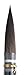 da Vinci Watercolor Series 498 Casaneo Paint Brush, Round Quill New Wave Synthetics, Size 0