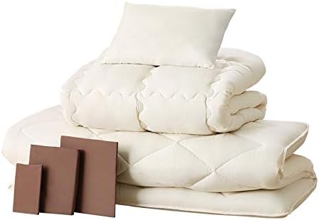 Amazon 布団6点セット シングル アイボリー レギュラータイプ ボリューム布団6点セット Floor フロア 布団セット オンライン通販