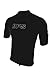 BPS Men's UPF 50+ Short Sleeve Sun and Swim Shirt/Rash Guard - Choose with or Without Sunglasses Strap