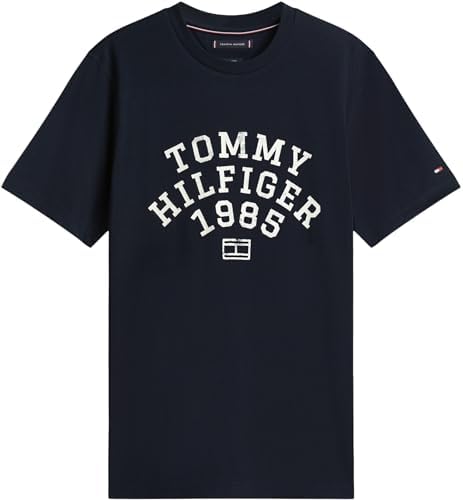 Camiseta de Manga Corta Hombre Archive con Logotipo Grande, Azul (Desert Sky), XS