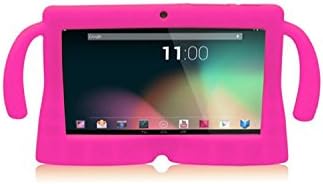 Tabsuit Rose Silicone Rubber Gel Case Cover Soft Skin for 7'' Android Tablet inclu. Dragon Touch 7" Y88, A13 Q88, Matricom G-Tab Nero CX2, ProntoTec 7 Inch Y88, ProntoTec Axius Series 7" , Tagital 7" A23, NORIA T2 7", Zeepad, Chromo, Alldaymall, NeuTab N7 7'', Noria JR 7"