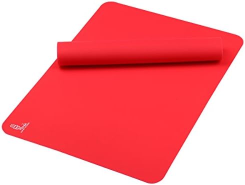 Food Grade Non-stick Silicon Baking Oven Mat Liner For Sheet Pans Cooling Rack (2, red)