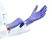 Eskay Nitrile Exam Gloves Box of 200 Gloves - Food Safe, Non-Sterile, Latex Free, Powder Free, Medical Grade, Size Large, Purple Color