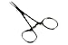 SE 3.5-Inch Stainless Steel Straight Forceps - Self-Locking, Serrated Tip for Precision Grip and Clamping - Perfect for Crafting, Fishing Tasks, Jewelry Making, and More! - 635FS