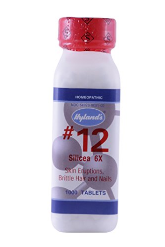 Hylands Homeopathic Silicea 6X - 1000 Tablets