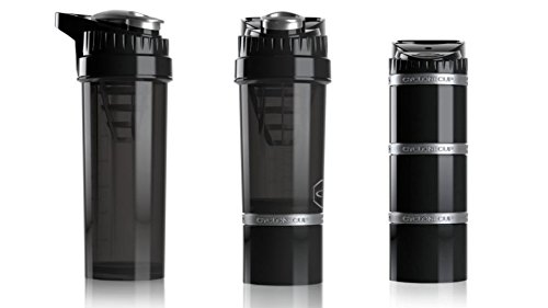 Cyclone cup shaker bottle 22 oz/32 oz/core- black