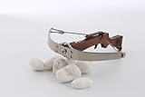 Firesofheaven Mini Crossbow Stainless Steel Bow Piece Zinc Alloy Body 4 Pounds Pull