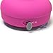 Leegoal Waterproof Wireless Bluetooth Mini Speaker with Suction Cup for Bathroom (Pink)(As shown)