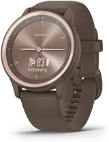 Garmin vivomove Sport Hybrid 40mm Smartwatch Cocoa view 2