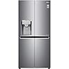 LG GML844PZKV Freestanding Rated American Fridge Freezer -Steel