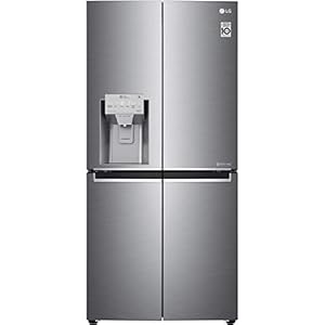 LG GML844PZKV Freestanding Rated American Fridge Freezer -Steel