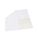 Gold Cocktail Napkins, Holiday Party Napkins - Confetti Polka Dot Napkins for Wedding Reception, Engagement Party, Bridal Shower, Baby Shower - 3-Ply Paper Gold Napkins by Sunshine Supply