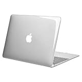 MOSISO Plastic Hard Shell Case Cover Compatible with MacBook 12 Inch with Retina Display (Model A1534, Release 2017 2016 2015), Crystal Clear
