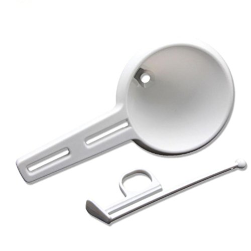Binmer(TM) Adjustable Chocolate Funnel for Baking Cake Decorating Tools Kitchen Accessories Easy Operating Candy Funnel for Bakeware Pan Cake