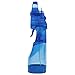 O2COOL Deluxe Handheld Battery Powered Water Misting Fan (Light Blue)
