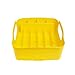 Umbra Tub Dish Drying Rack – Lightweight Self-Draining Dish Rack for Kitchen Sink and Counter at Home, RV or Motorhome, Canary Yellow