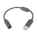 Trenro Wired Controller USB Breakaway Cable for Microsoft Xbox 360