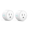 Aoycocr Mini Smart Plugs – Bluetooth WiFi Outlet Compatible with Alexa, Google Home Assistant, Remote Control with Timer…